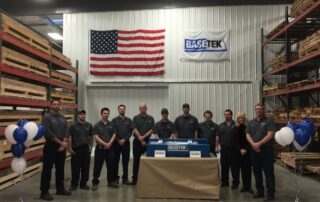 BaseTek 15 year celebration of building precision polymer castings